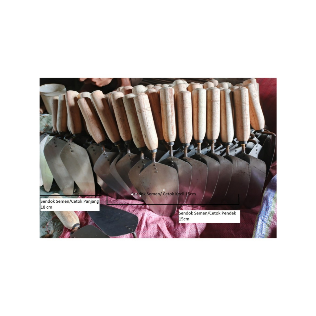 Cetok Tukang Kecil, Sendok semen kecil 15, Cetok Kecil 15cm, Cetok Pendek, Cetok Pendek 15cm, Cetok 