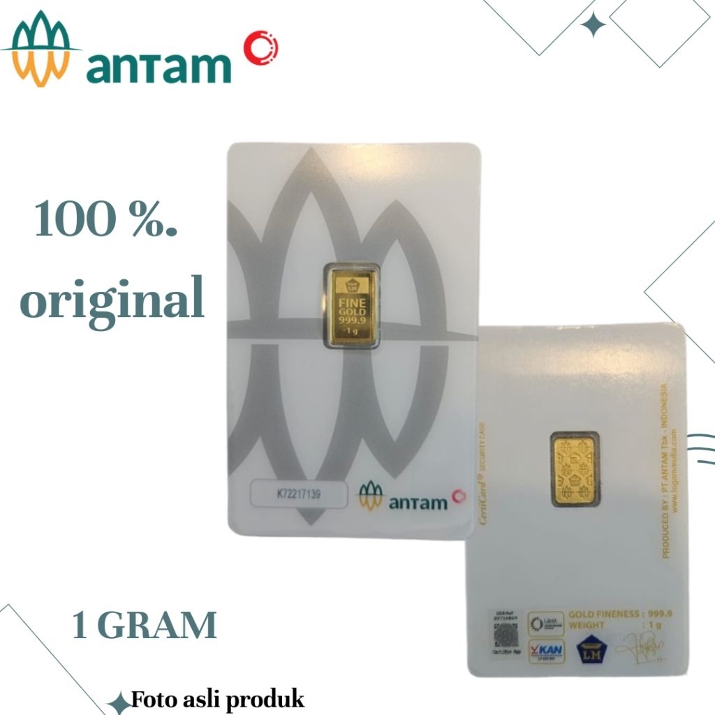 logam mulia 1gram