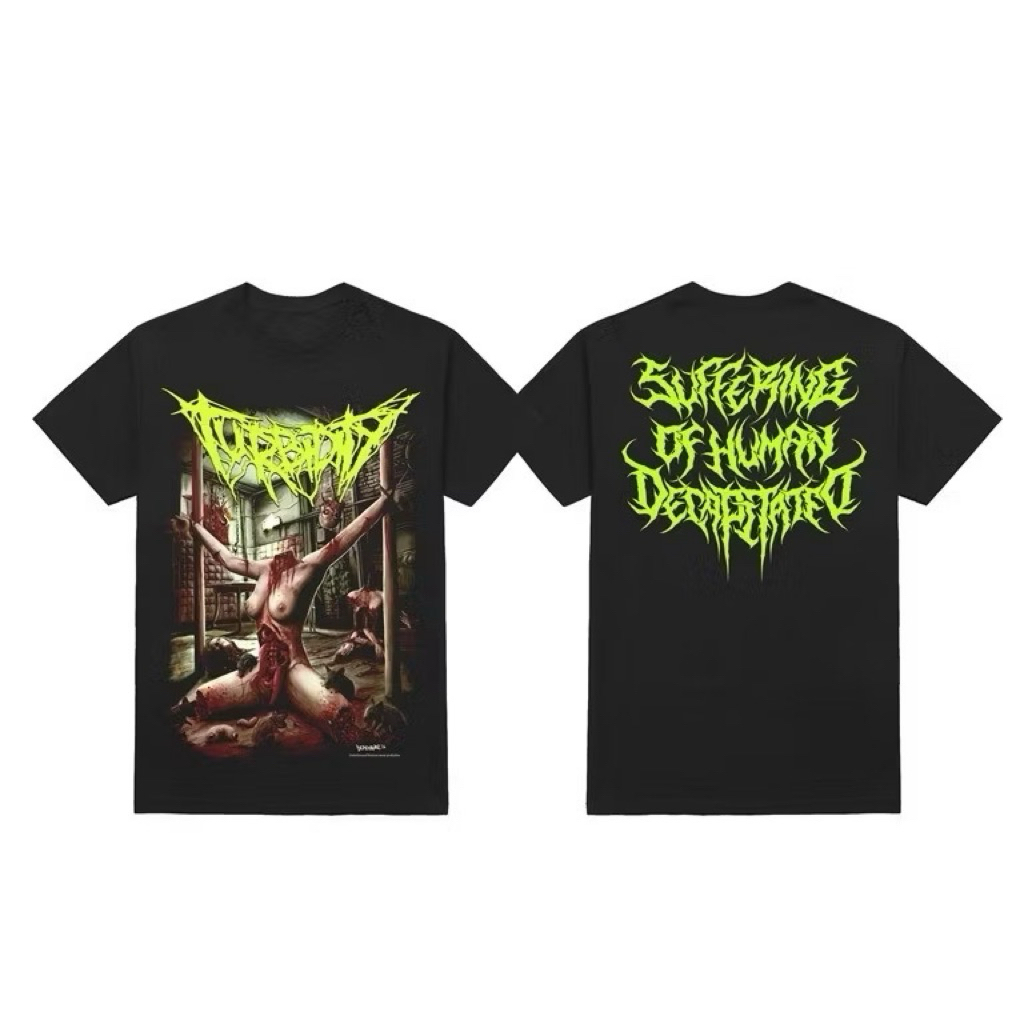 T-SHIRT TURBIDITY - Suffering Of Human Decapitated (Original Merchandise)