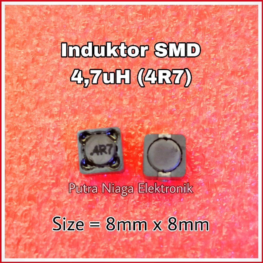 Induktor SMD 4,7uH Inductor Power 4.7uH 0.0047mH 4700nH 7mm x 7mm marking: 4R7