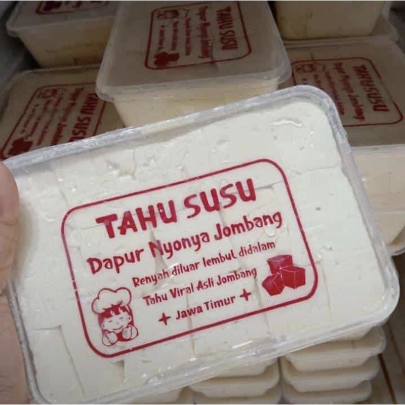 

Tahu Susu Dapur Nyonya Jombang 1Kg | Tahu Susu Viral Khas Jawa Timur