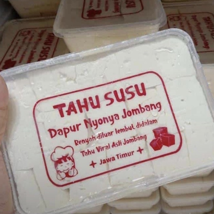 

Tahu Susu Dapur Nyonya Jombang | Tahu Susu Jombang 1Kg | Tahu Susu Lembut Jombang