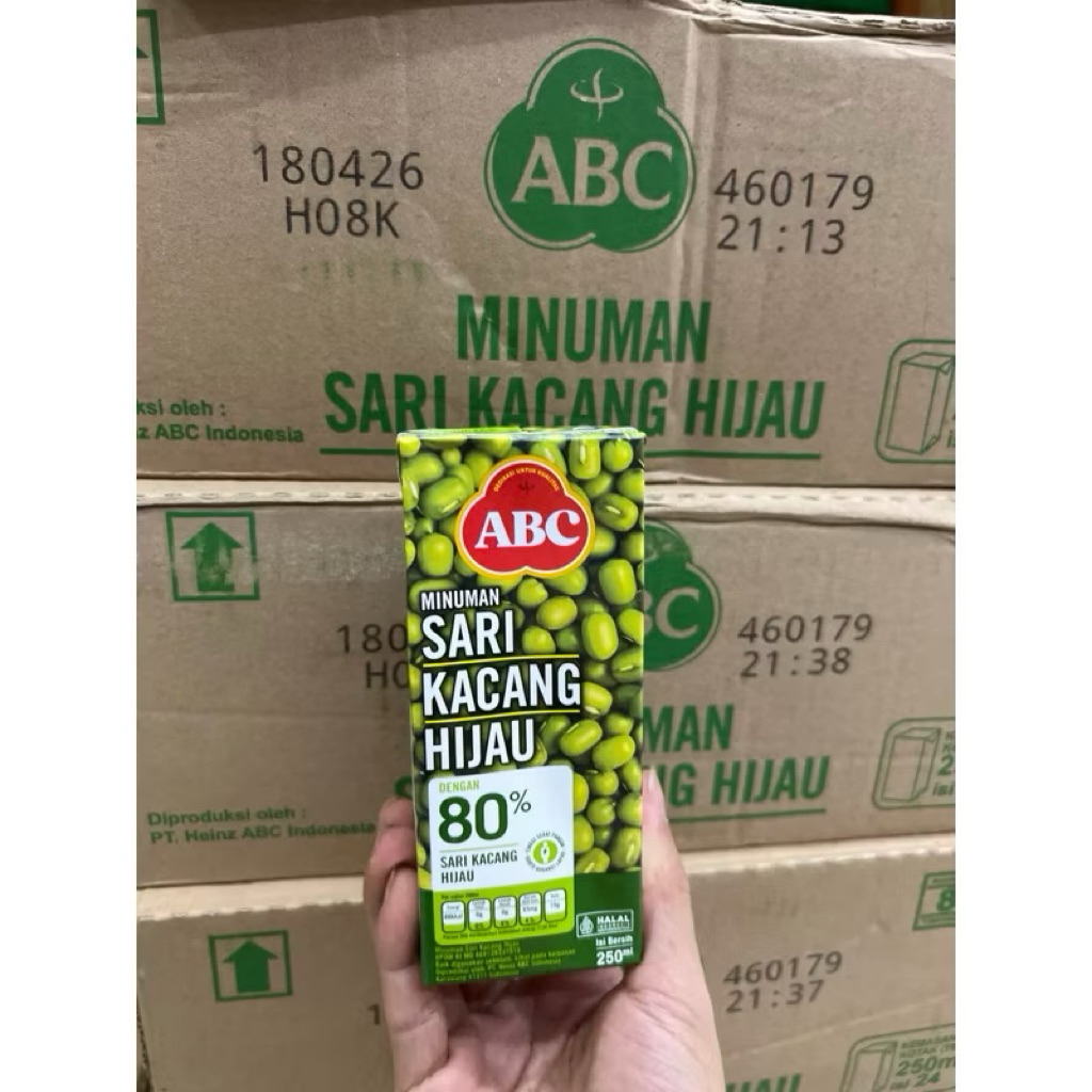 

ABC Kacang Hijau 250ml isi 24 kotak