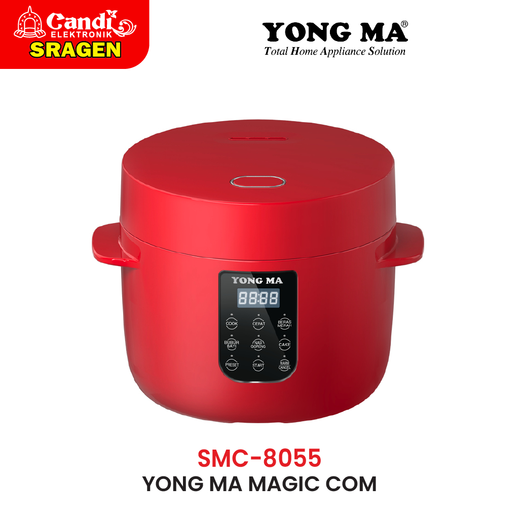 YONG MA Magic Com Mini Digital 1,3 Liter - SMC-8055