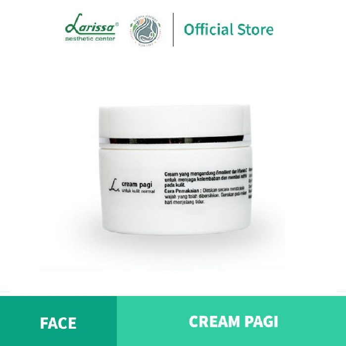 Larissa Krim Pagi Pencerah Khusus Kulit Normal | L Cream Pagi Untuk Kulit Normal