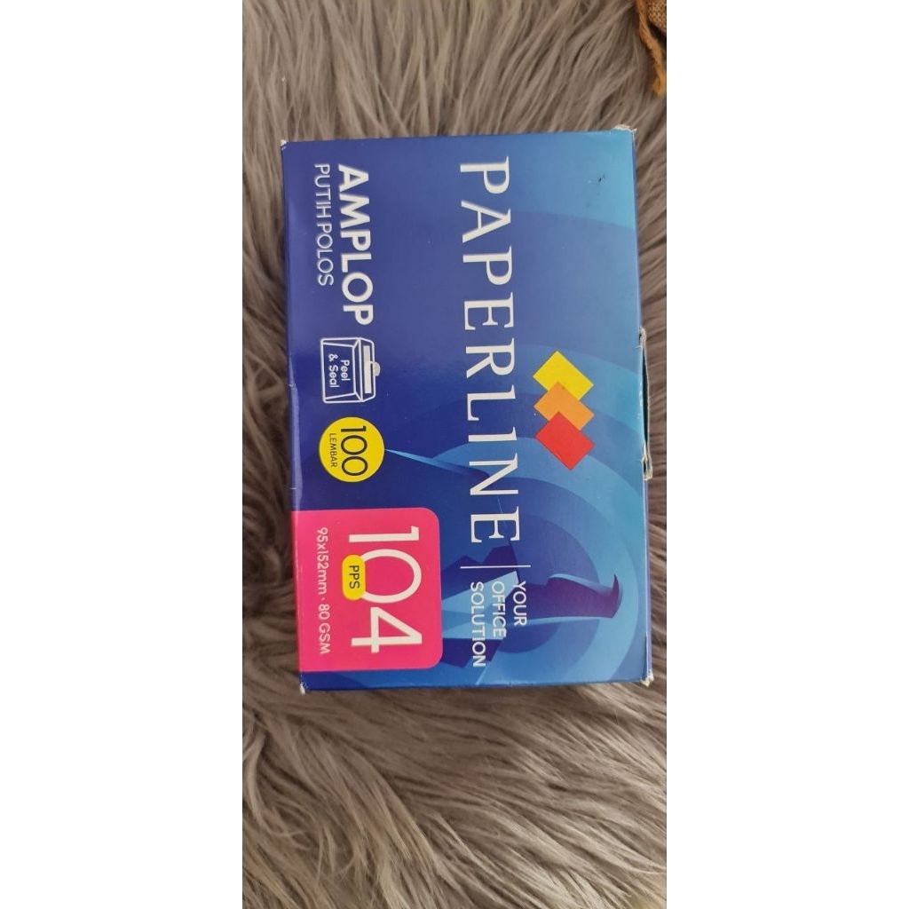 

PROMO 1 KOTAK AMPLOP PUTIH PAPERLINE ISI 100PCS