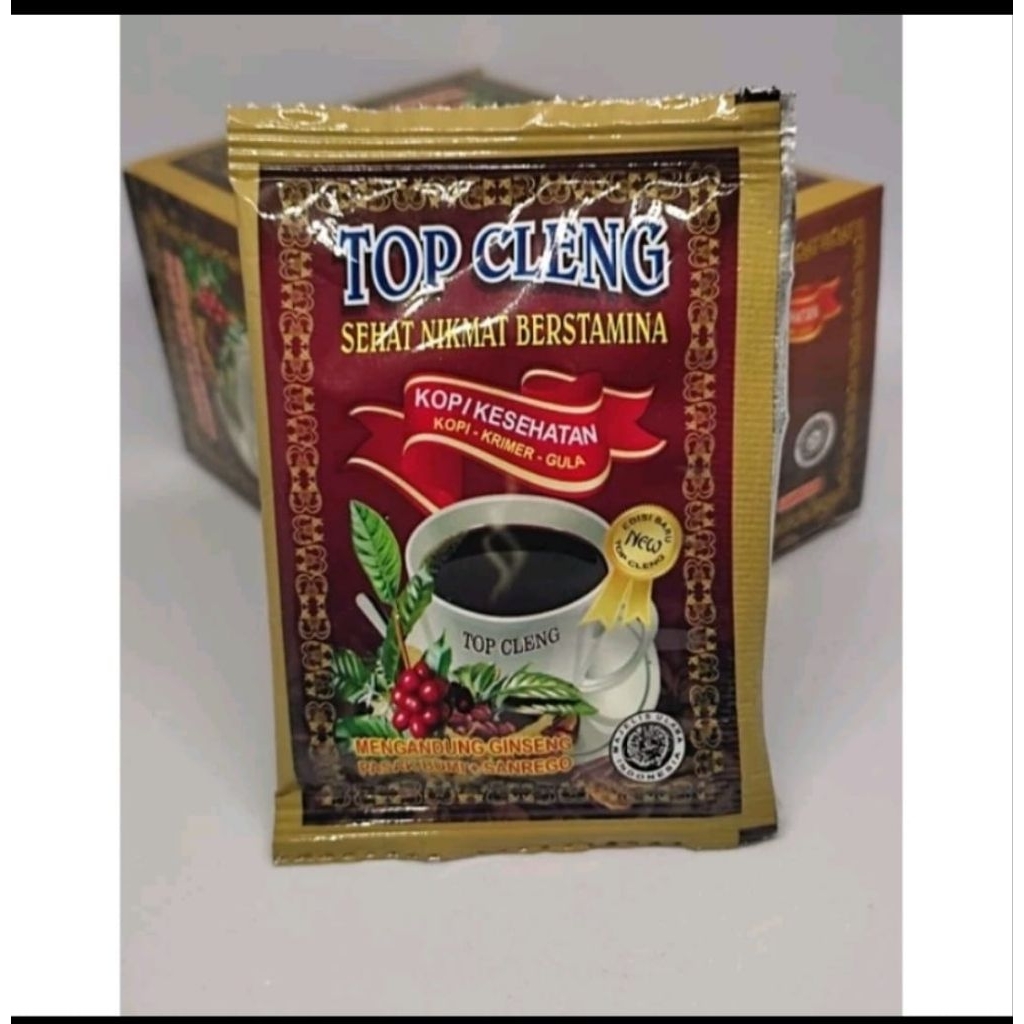 

1 Sachet kopi TOP CLG untuk pria dewasa