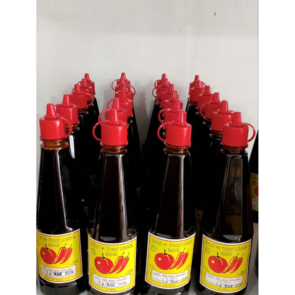 

[TERMURAH] PAKET KECAP TOMAT LOMBOK 300ML GET 6 BOTOL
