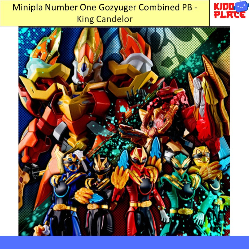 Minipla Number One Gozyuger Combined PB -  King Candelor