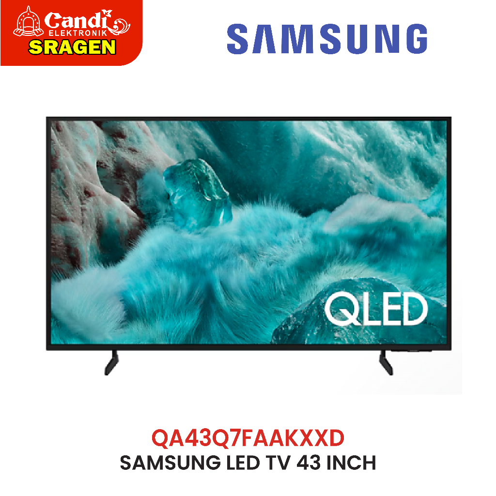 SAMSUNG VIsion AI Smart TV QLED 43 Inch 2025 - QA43Q7FAAKXXD