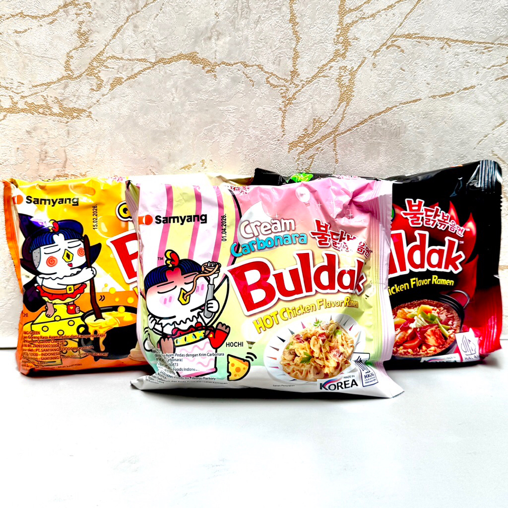 

Samyang Buldak Hot Chicken Ramen Quattro Cheese Cream Carbonara Stew