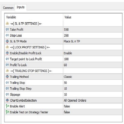 EA Trailing Stop MT4 / MT5