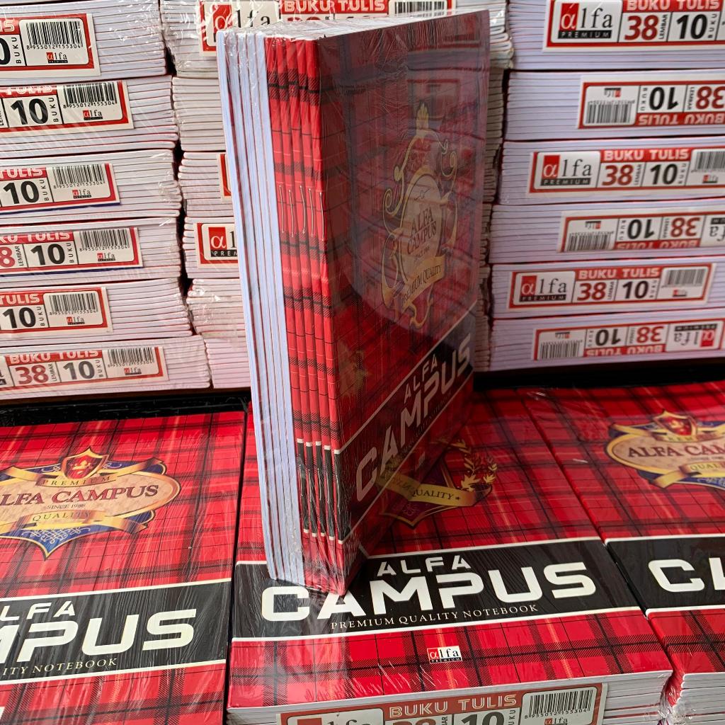 

Buku Tulis Campus 38 Lembar Buku Tulis uk A5 Kwarto alfa