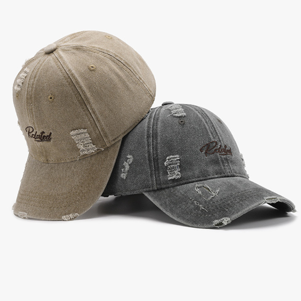 Topi Baseball Unisex Korean Style - Adjustable Bordir Vintage, Streetwear Gaya Urban Bahan Breathabl