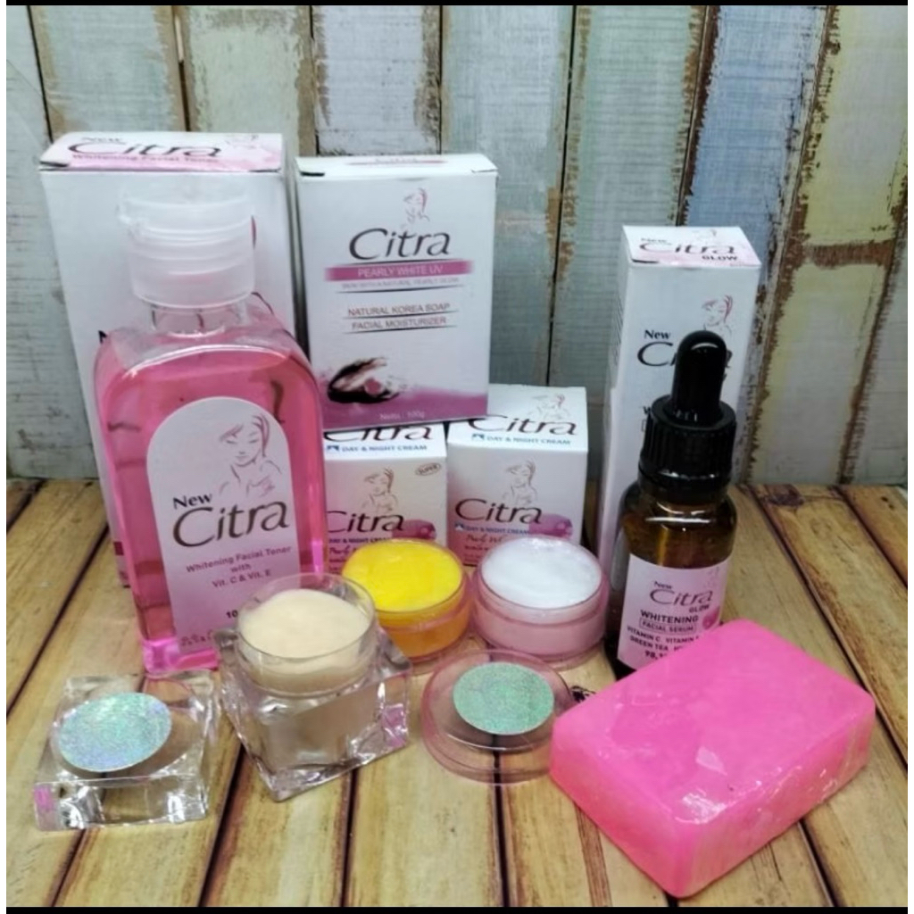 PAKET CITRA(CREAM SIANG MALAM SABUN SERUM TONER)