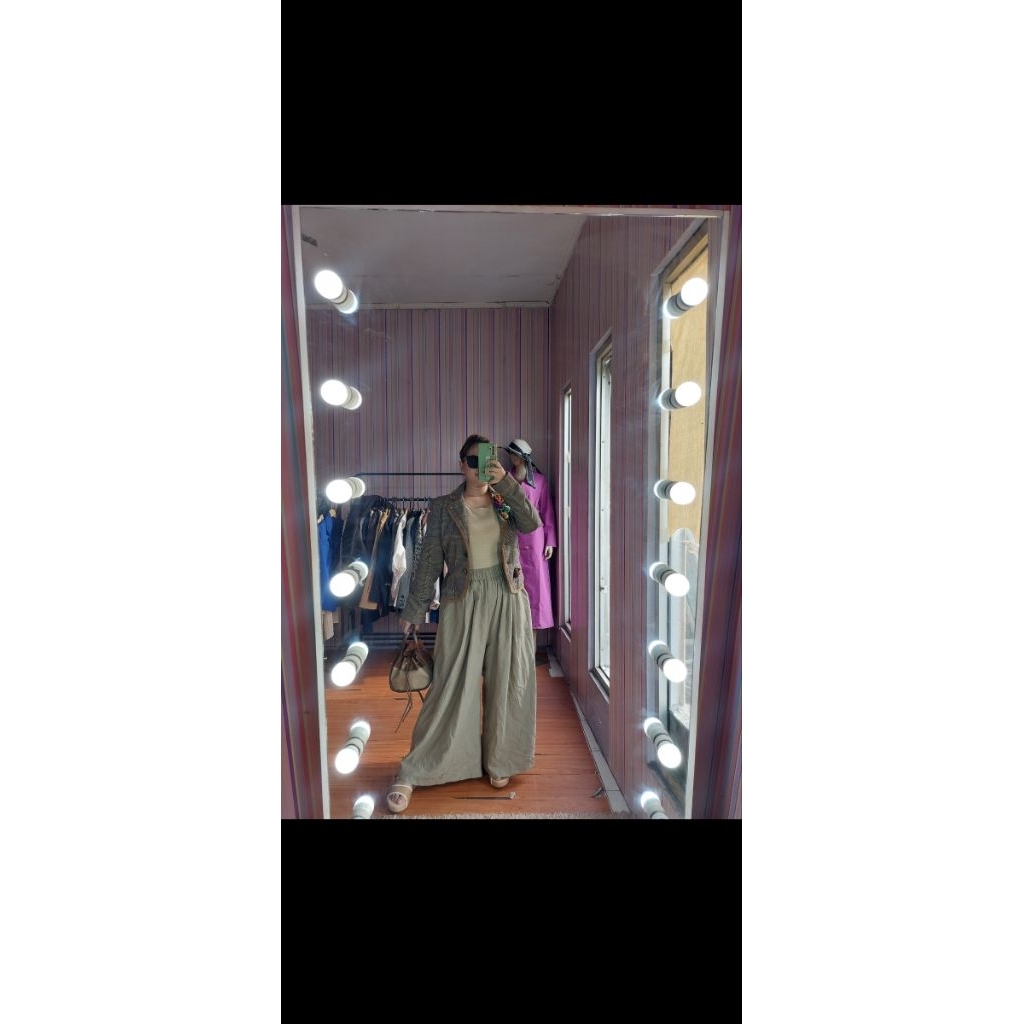 vinity mirror /cermin full body lampu/cermin full body besar