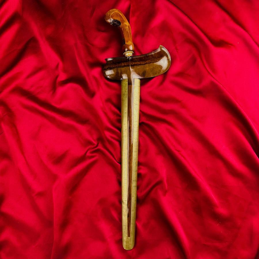 Keris Brojol Pamor Udan Mas Tangguh Pajajaran Sepuh Kuno