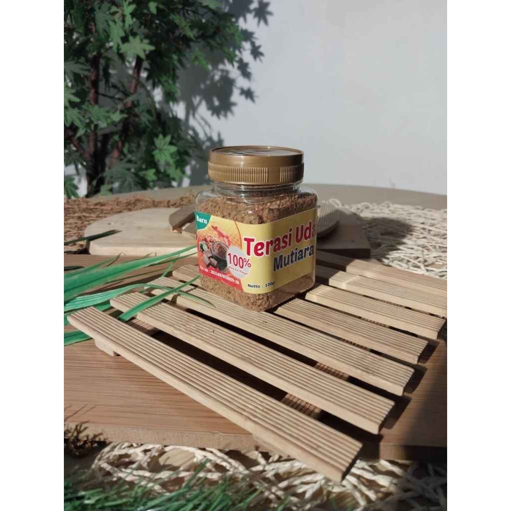 

Terasi bubuk mutiara 100% udang pilihan