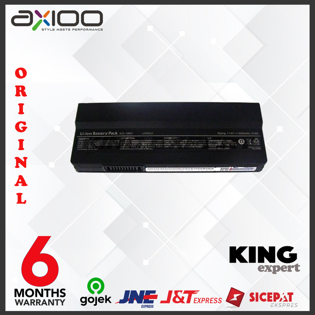 Original Baterai Laptop AXIOO PICO DJH A22-H80C A22 H80C A22H80C