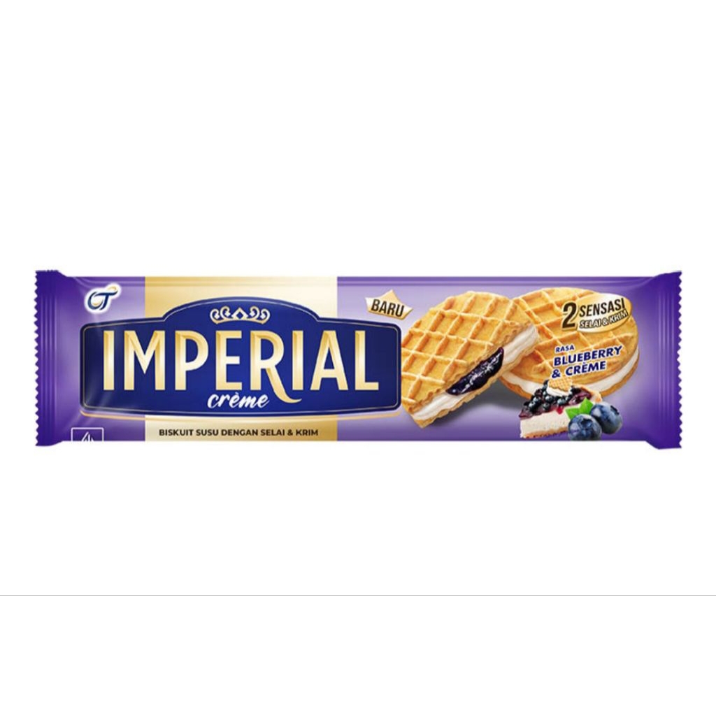 

BISKUIT - Imperial Creme Biskuit Rasbery dan Blubery 108g