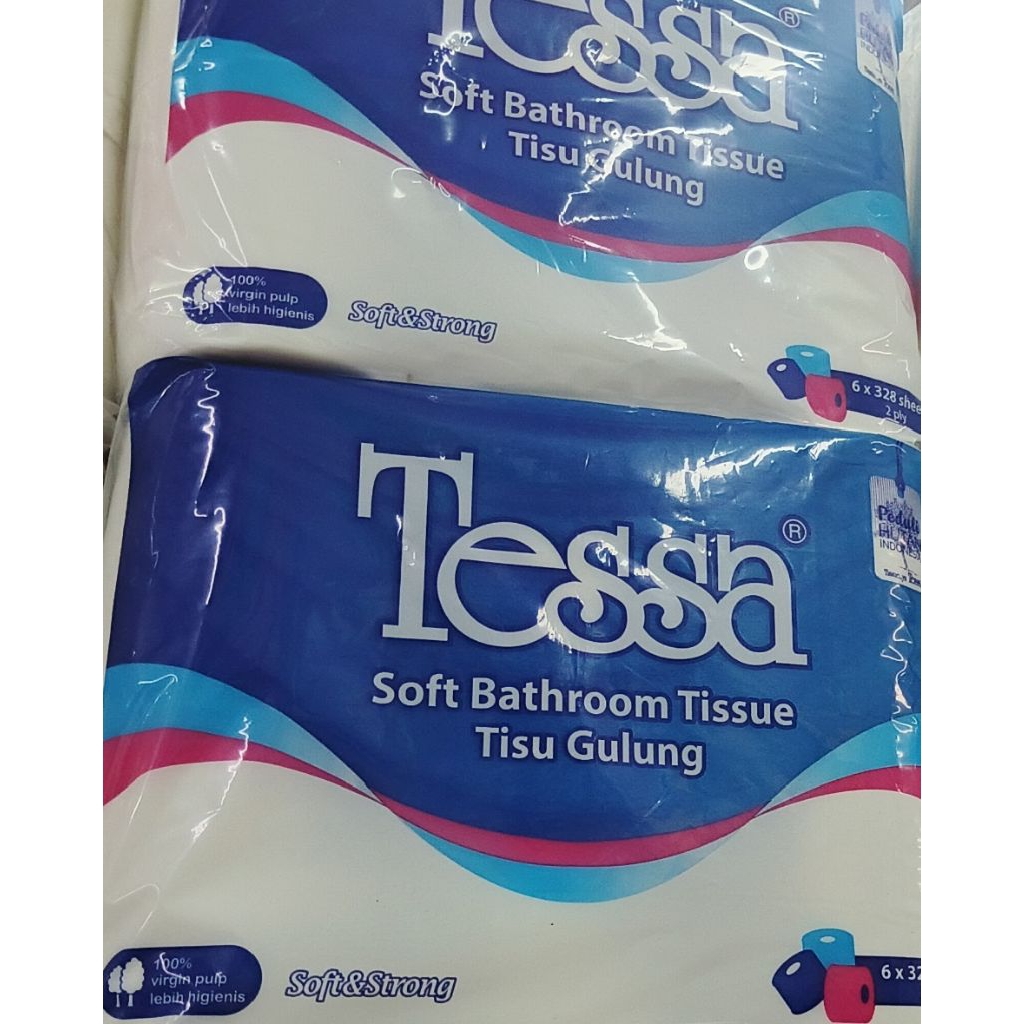 TISSUE - Tessa Tisu Toilet Gulung 6 roll
