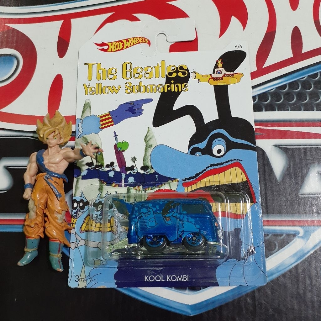 Hot Wheels Volkswagen Kool Kombi The Beatles Yellow Submarine