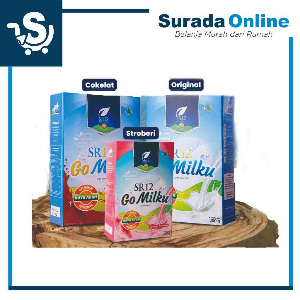 

GOMILKU SR12 Susu Kambing Etawa Aman Bumil Busui | Susu Penambah Berat Badan Anak dijamin ORI 100%