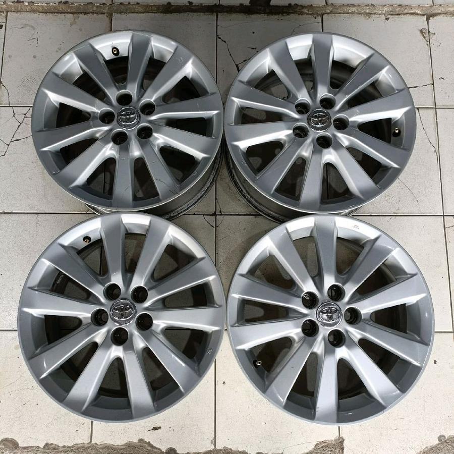 VELG MOBIL BEKAS STD ALTIS R16 PCD 5X100 BUAT NEW AVANZA SIENTA NEW XENIA ALTIS