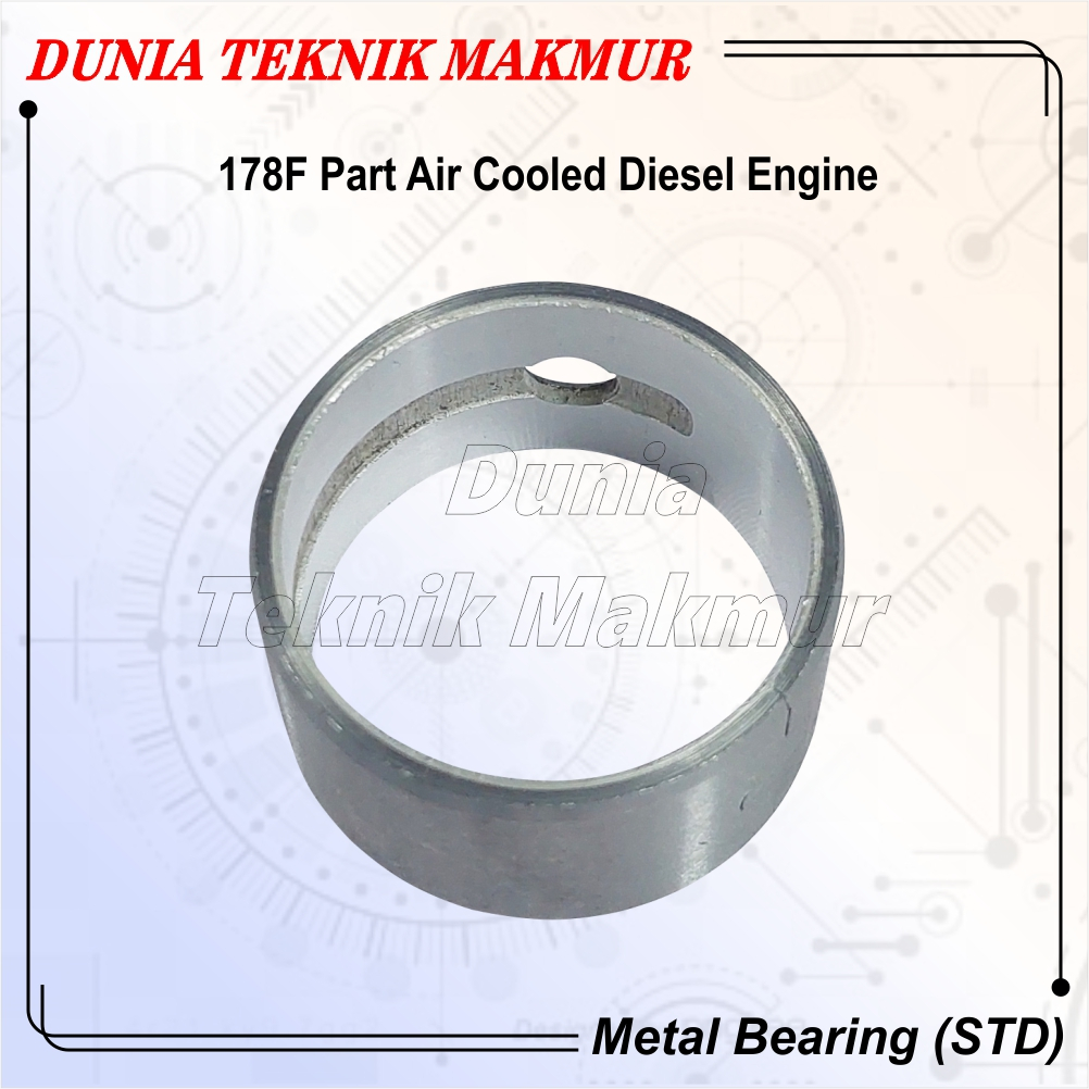 178F METAL BEARING SIZE STD / MAIN BEARING / METAL DUDUK MESIN DIESEL