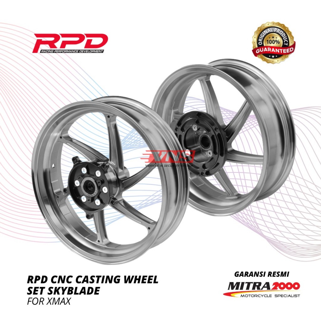 RPD CNC Casting Wheel Set Skyblade For X-Max / VELG XMAX