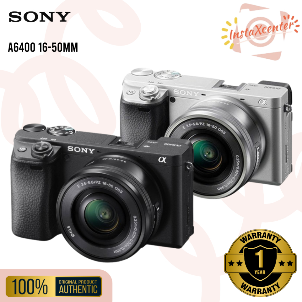 Sony A6400 Kit 16-50mm / Sony Alpha A6400 / Sony Alpha 6400 Kit RESMI