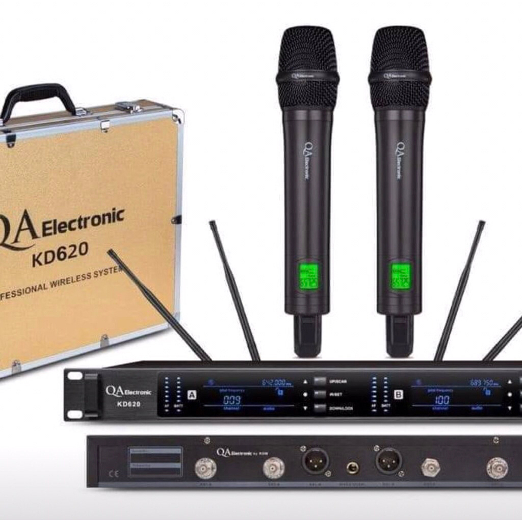 mic wireless qa electronic kd 620 original mikrofon