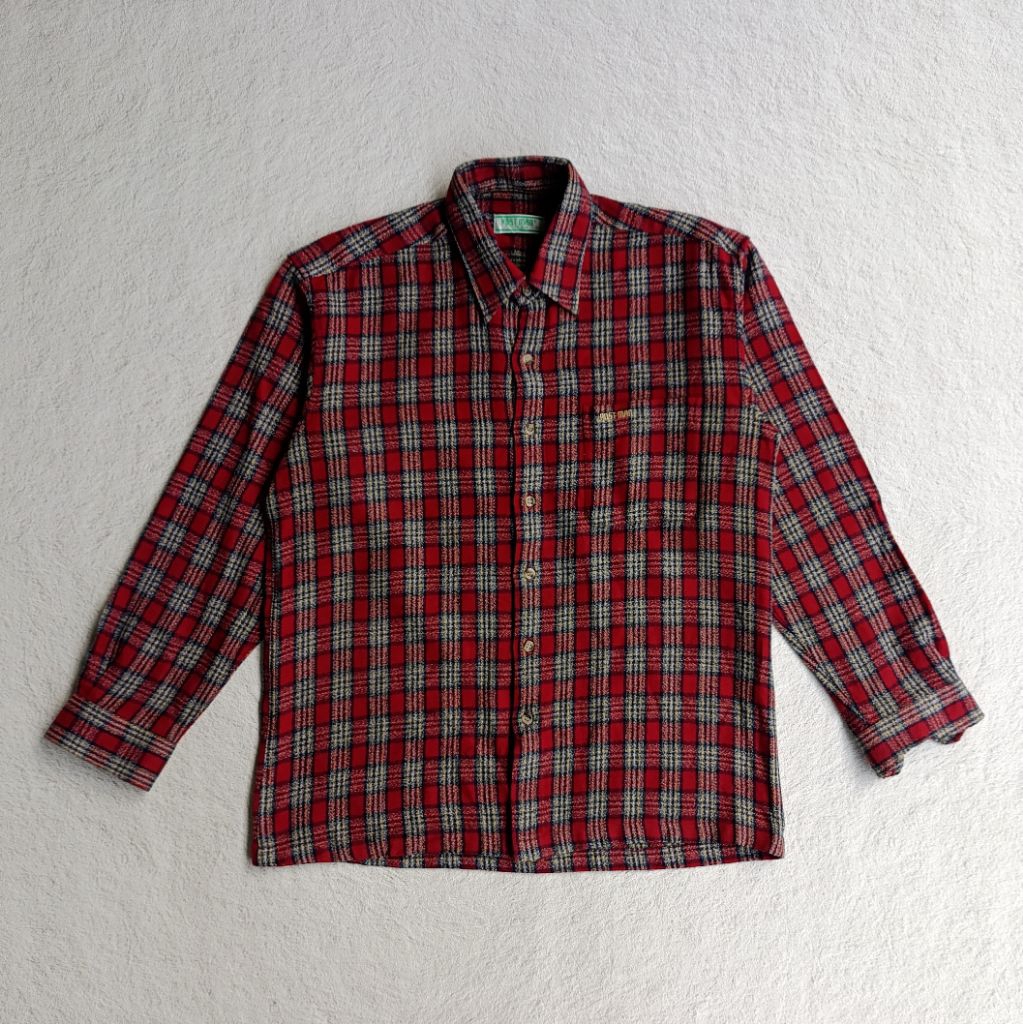 Flanel & boxy polo club harrington