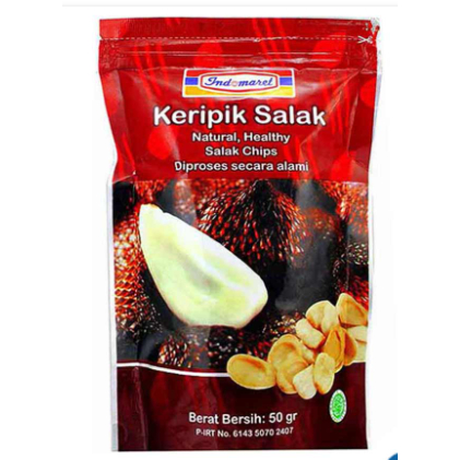 

indomaret keripik buah apel nangka salak 50g