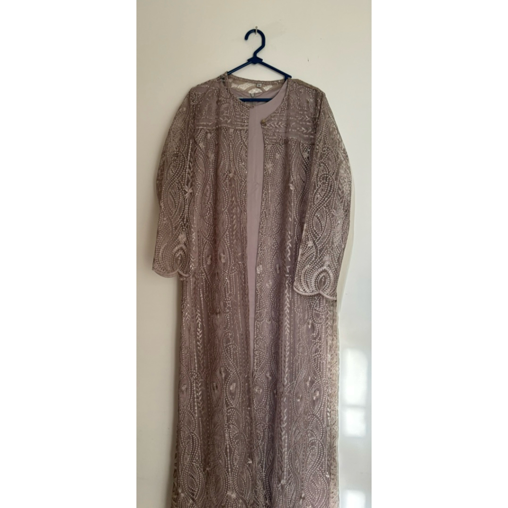 Atala Lace Dress Grey