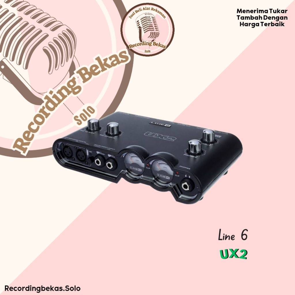Soundcard Line 6 UX2