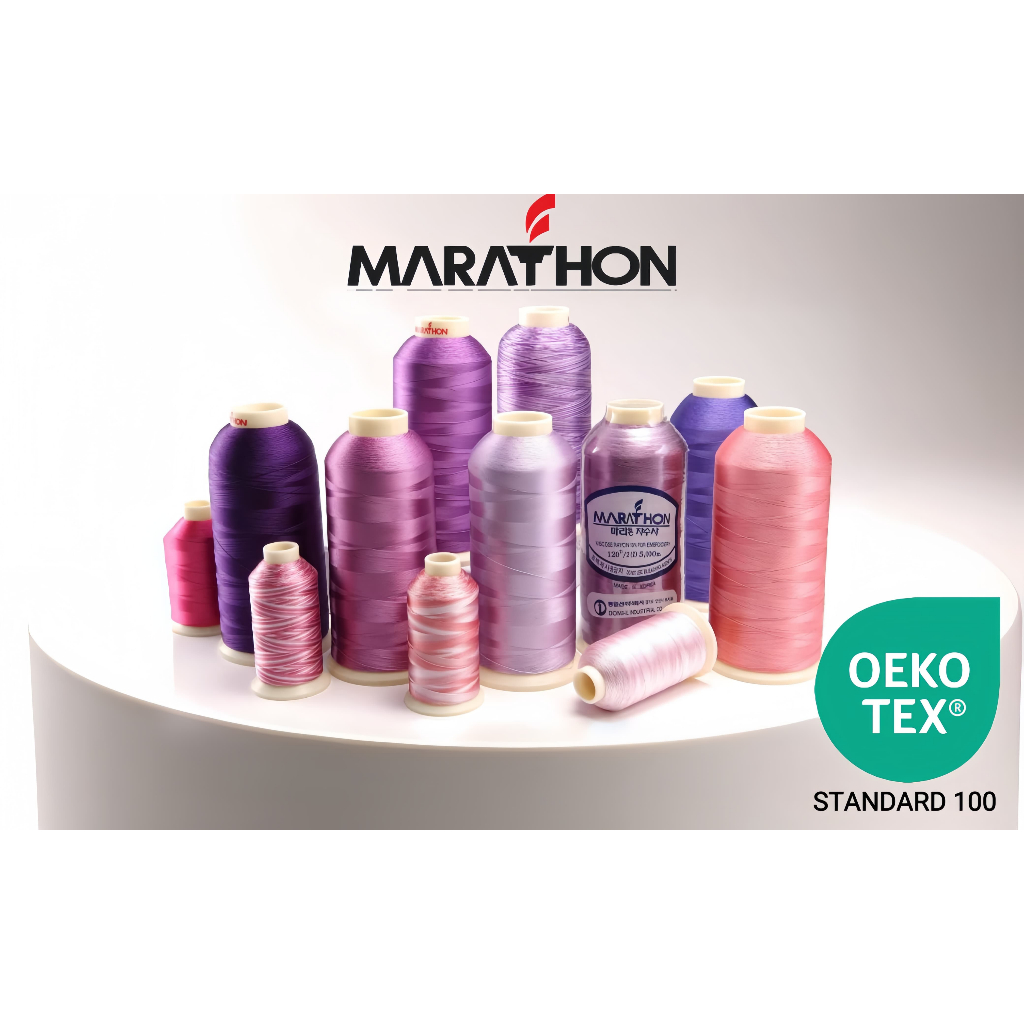 Marathon Viscose Rayon Benang Bordir Import Berkualitas #1071-#1080