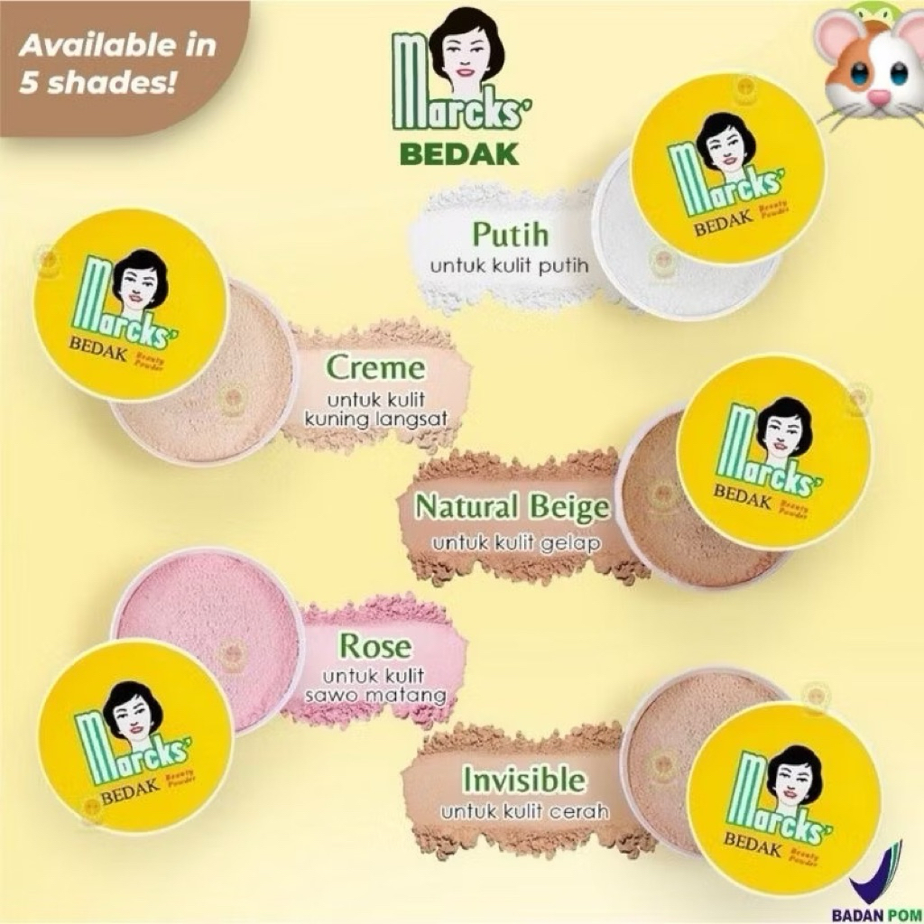Marcks Bedak Beauty Powder