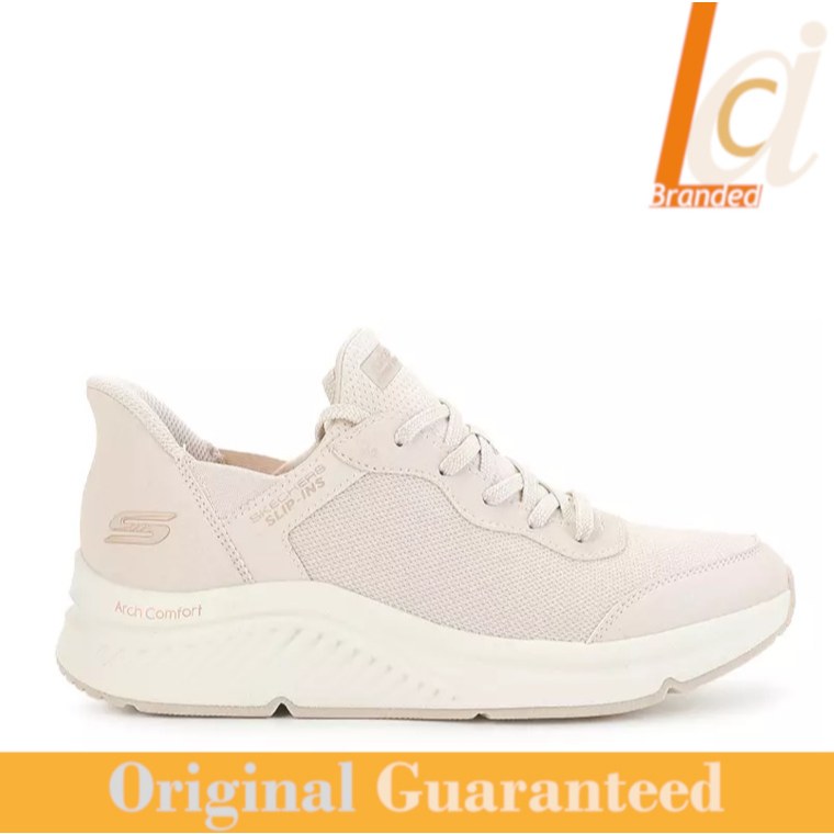 Sepatu Sneakers Wanita Original Skechers Slip-Ins Bobs Arch Comfort B Sweet