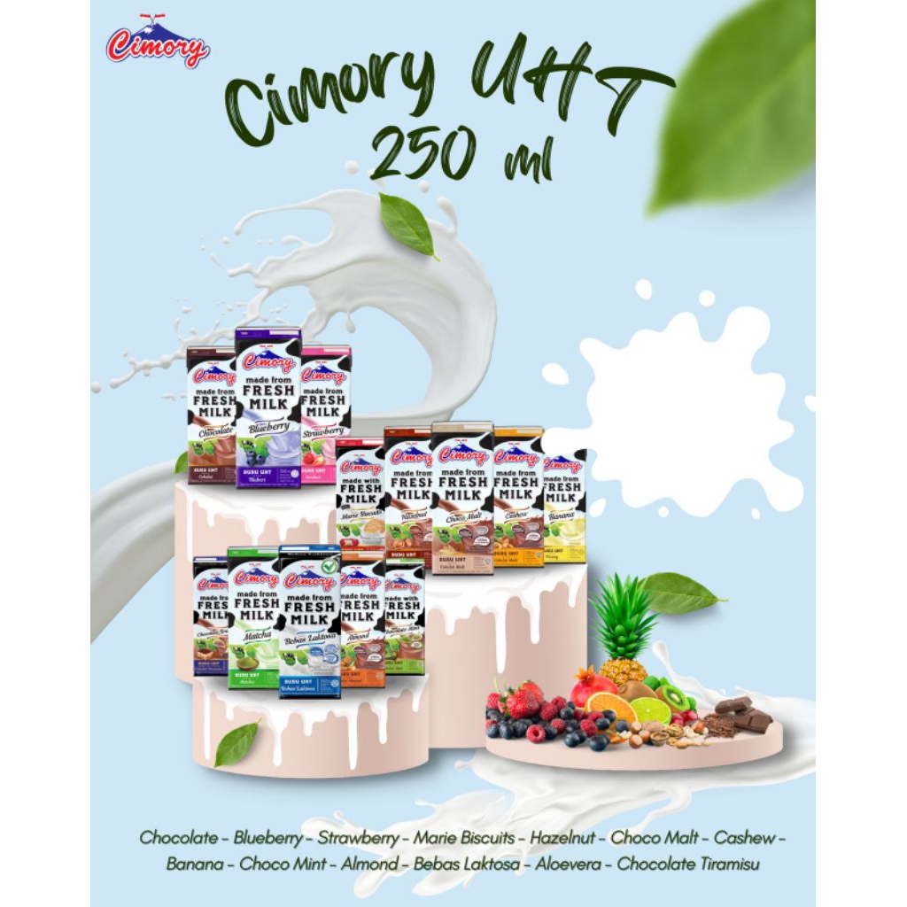 

Cimory Susu UHT 250ml 1dos isi 24pcs