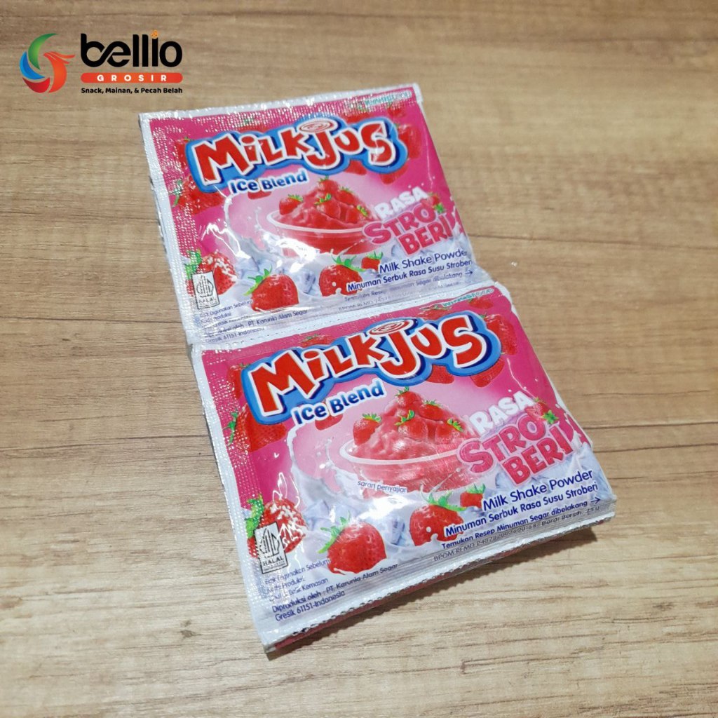 

MILKJUS ICE BLEND renceng isi 10 sachet