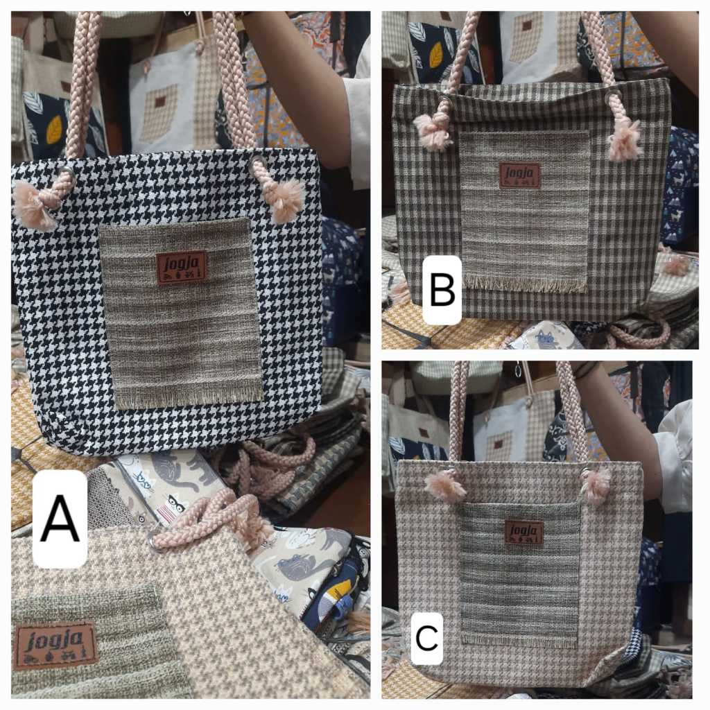 SUPLIER JOGJA/ Tas mukena / Tas handbag goni / Tas tali sumbu