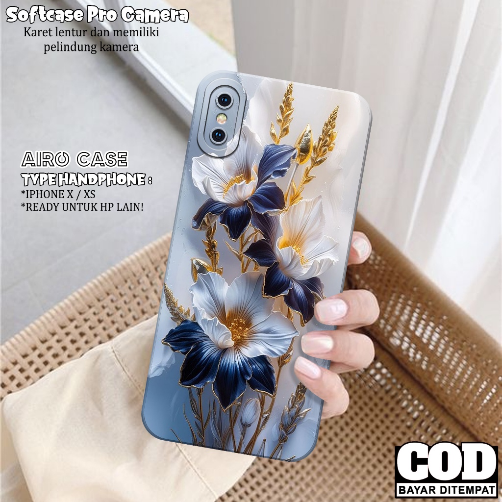 Case IPHONE X /XS Fashion Case BUNGA Softcase IPHONE X /XS Case Pro Camera Casing IPHONE X /XS Pelin