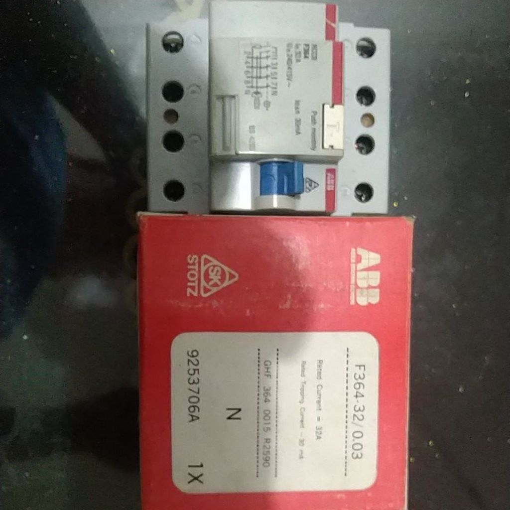 ABB Earth Leakage Circuit Breaker