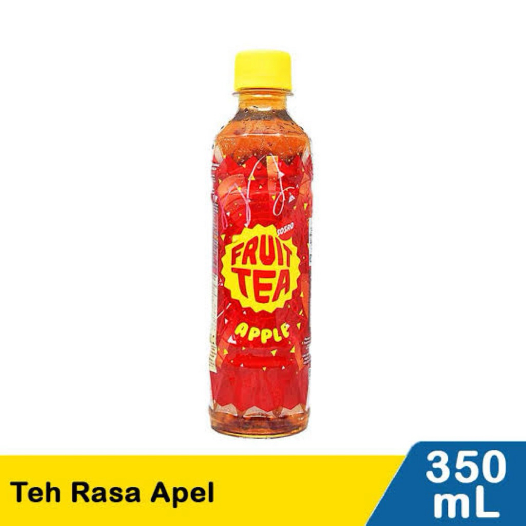

Fruit Tea Botol 350ml isi 12 botol