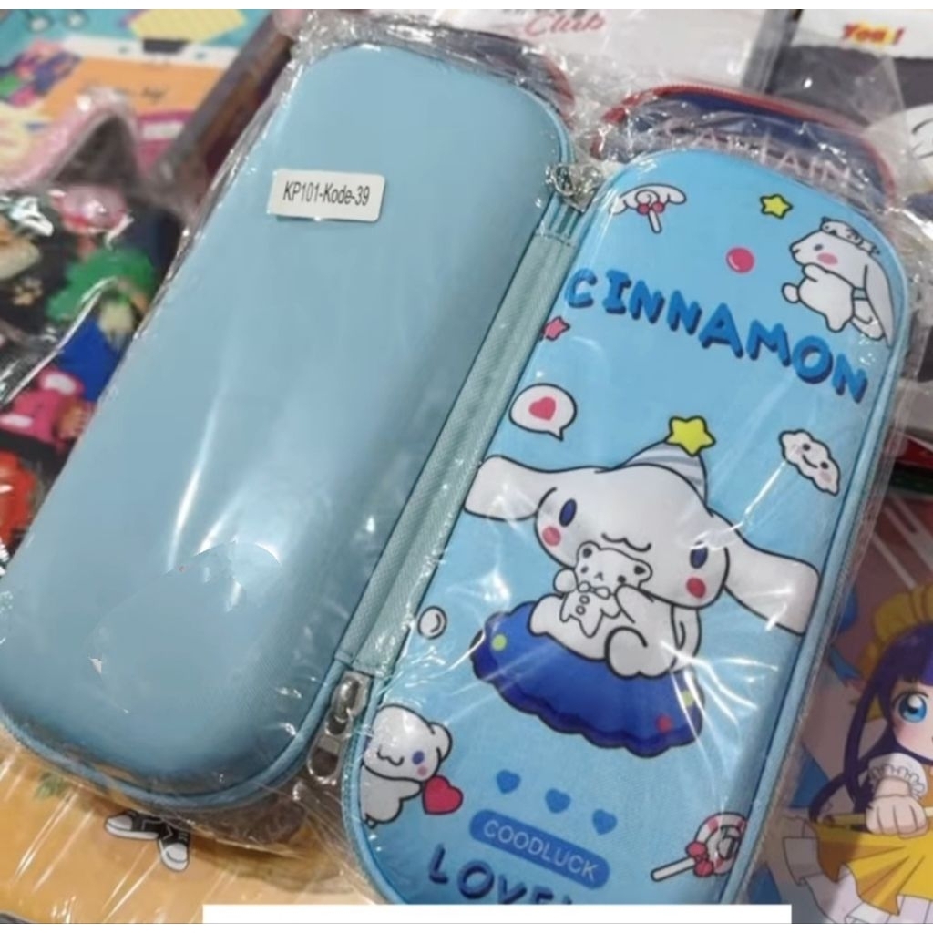 

Tempat kotak pensil anak aesthetic 3D gambar motif baru