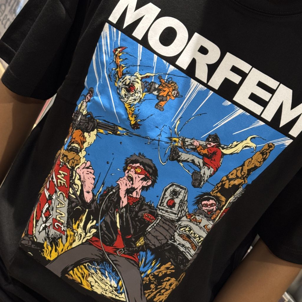 Tshirt MORFEM - LITTLE RASCAL II (HITAM)