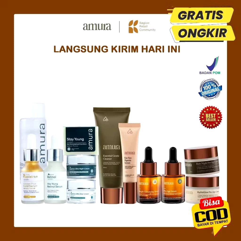 AMURA Skincare Series Lengkap