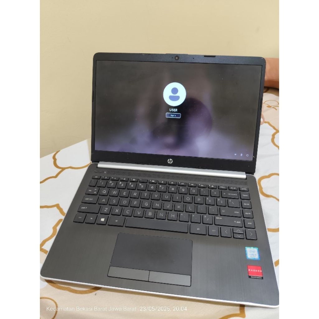 LAPTOP SLIM HP 14S-CF CORE i5 GEN 8 RAM 8 GB