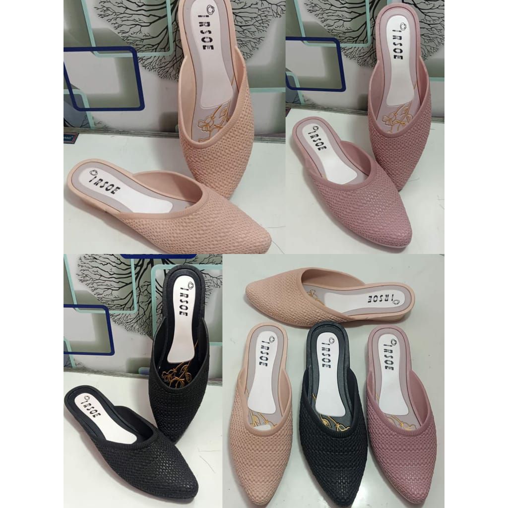 Sendal Wanita Wedges Selop Karet Jelly Wedges Porto Lady DTA/ Sepatu Sandal Wanita Selop Jelly /Sand